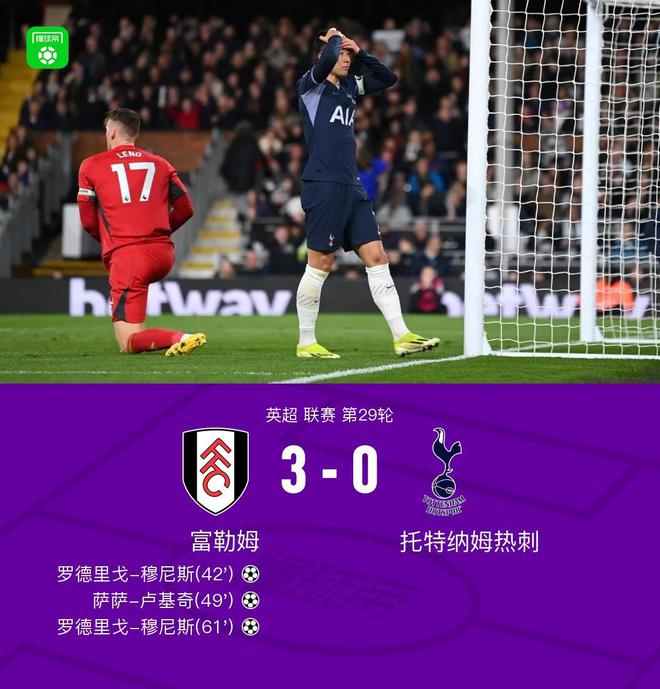 热刺遭遇惨败，形势严峻的简单介绍